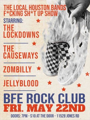 The Lockdowns, The Causeways, Zombilly, Jellyblood