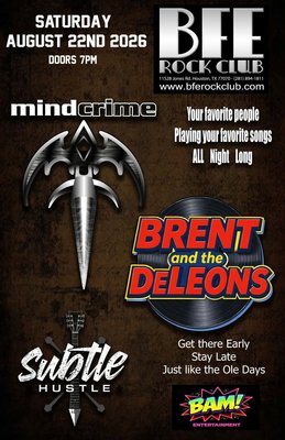 Mindcrime (Queensryche tribute), Brent and The DeLeons, Subtle Hustle