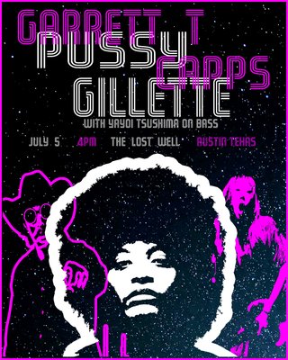 Pussy Gillette and Garrett T. Capps - NO COVER Matinee