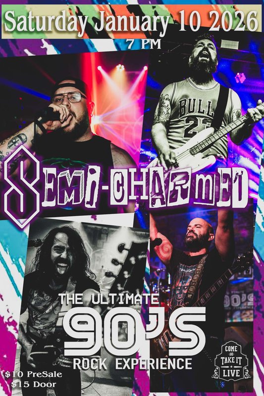 SEMI-CHARMED: The Ultimate 90’s Rock Experience