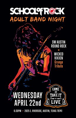 SCHOOL OF ROCK: Adult Band Night