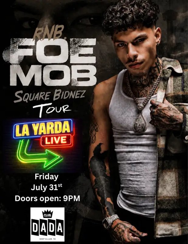 Square Bidnez Tour: RNB.FOEMOB