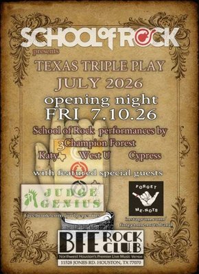 School of Rock - Texas Triple Play