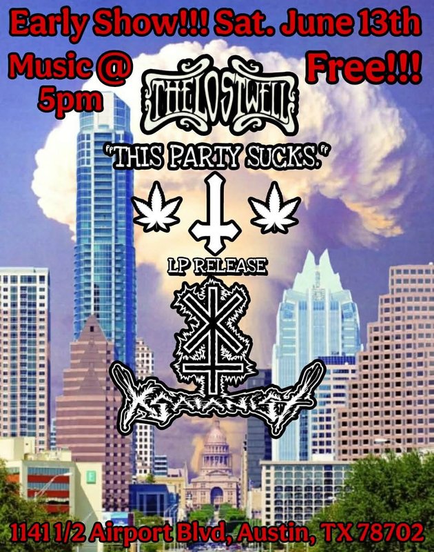 THIS PARTY SUCKS RECORD RELEASE, XSATANIST-NO COVER MATINEE