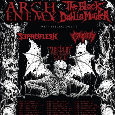 Arch Enemy + The Black Dahlia Murder - Wrath Across North America 2026