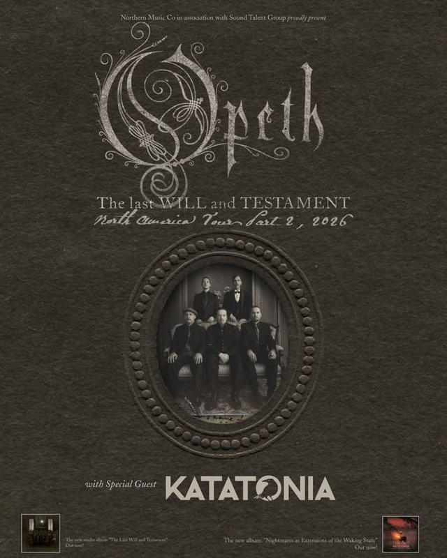 Opeth - The Last Will and Testament North American Tour Part 2