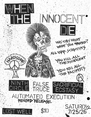 Automated Execution (record release), Ninth Circle, False Truce, Sacrificial Ecstasy