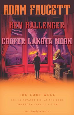 ADAM FAUCETT, BEN BALLENGER, COOPER LAKOTA MOON