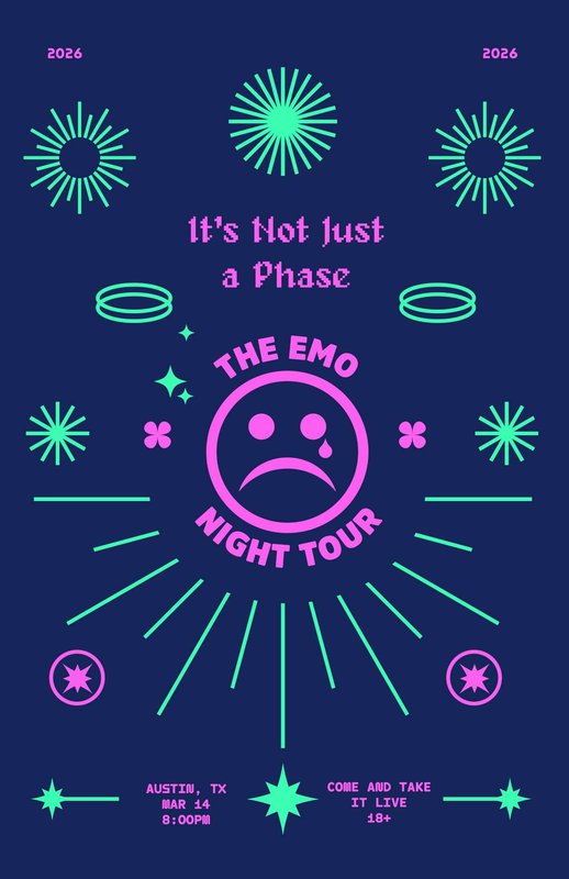 THE EMO NIGHT TOUR – Austin