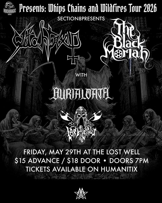 WITCHTRAP (COLOMBIA), THE BLACK MORIAH, BURIAL OATH, LORD GRYPHUS