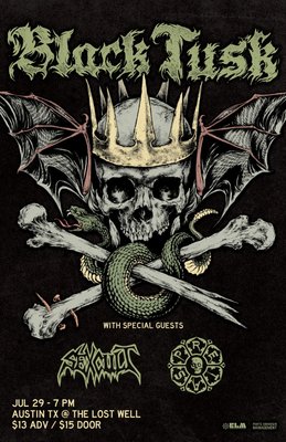 BLACK TUSK, SEXCULT, PRETAS